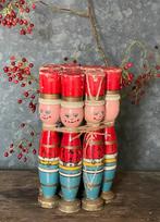 Brocante oude houten kegeltjes / kegelsetje 8 delig, Ophalen of Verzenden