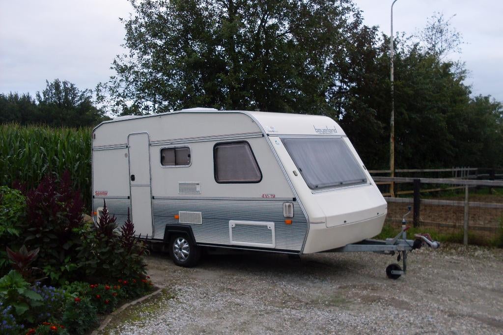 Caravan Beyerland Sprinter 430-TM, Luifel, Standaardzit, Particulier, Dwarsbed