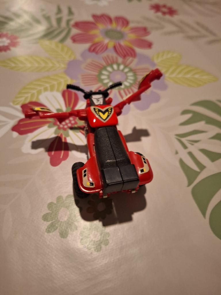 MC TOY Transformer Pull-Back Gobots 3 Wheeler Motorcycle, G1, Ophalen of Verzenden, Zo goed als nieuw, Autobots