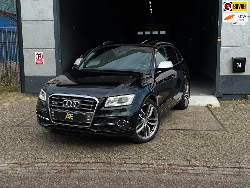 Audi SQ5 3.0 TDI Quattro Pro Line 313 PK|Pano|B&O, Auto's, Audi, Euro 5, 15 km/l, Gebruikt, Zwart