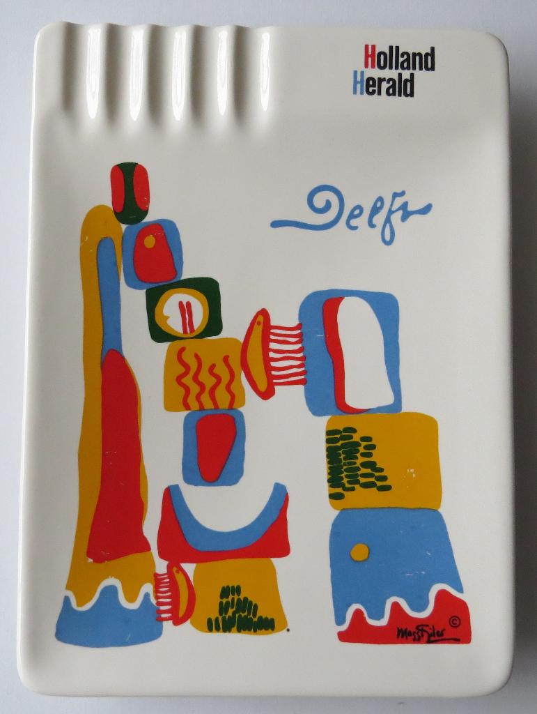 Porceleyne Fles Delft Asbak Maggi Giles, Antiek en Kunst, Ophalen of Verzenden