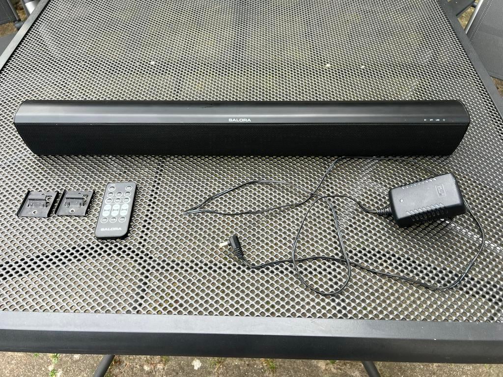 Soundbar salora, Ophalen of Verzenden, Bluetooth, Gebruikt