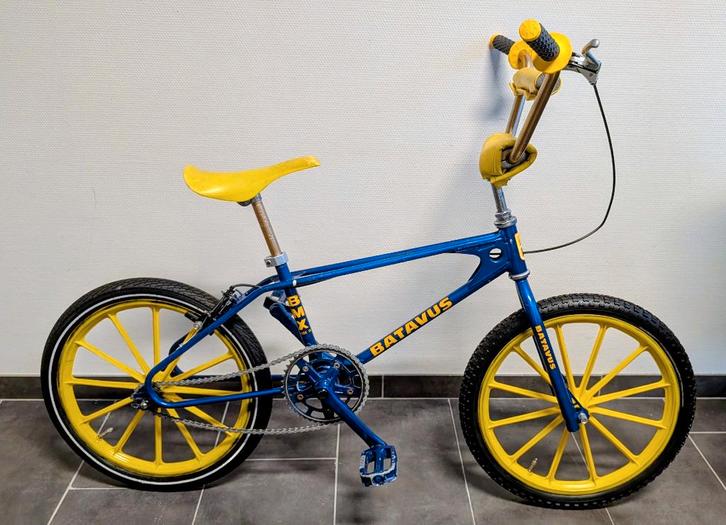 Batavus BMX de Luxe Old School, Fietsen en Brommers, Fietsen | Crossfietsen en BMX, Gebruikt, Staal, Verzenden