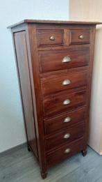 Ladekast Kersenkleur, Huis en Inrichting, Kasten | Ladekasten, Ophalen, Gebruikt, 5 laden of meer, 100 tot 150 cm