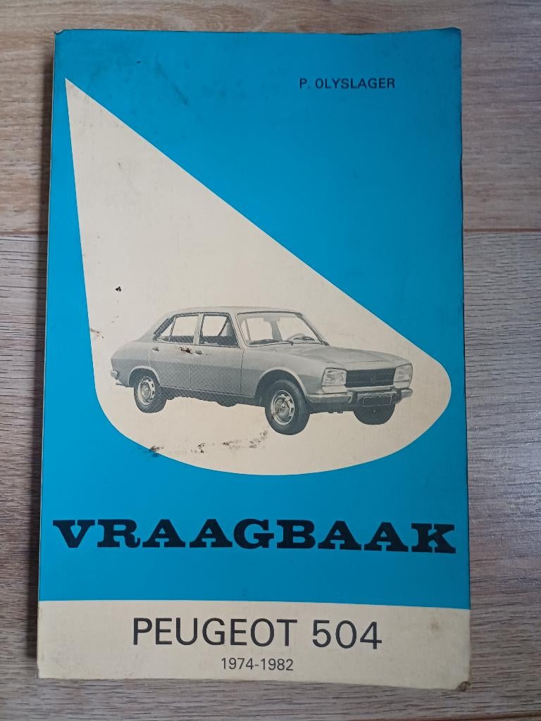 Peugeot 504 Vraagbaak uit 1983, Verzenden, Gelezen, Peugeot