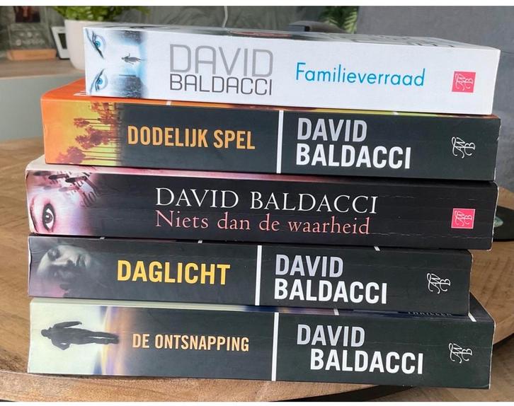 David Baldacci Boeken Collectie - 12 Thrillers, Boeken, Thrillers, Zo goed als nieuw, Nederland, Ophalen