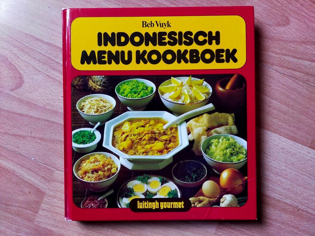 Beb Vuyk - Indonesisch Menu Kookboek (1979), Boeken, Ophalen of Verzenden, Zo goed als nieuw, Azië en Oosters