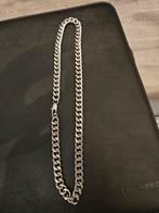 ketting rvs, Sieraden, Tassen en Uiterlijk, Kettingen, Ophalen of Verzenden, Zo goed als nieuw, Zilver, Zilver