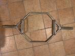 Hex bar halterstang, Sport en Fitness, Fitnessmaterialen, Ophalen, Zo goed als nieuw, Halterstangen