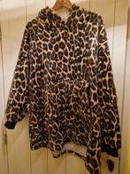 TEDDY GEVOERDE WARME PANTERPRINT TRUI MAAT 48 / 50, Kleding | Dames, Grote Maten, Ophalen of Verzenden, Bruin, Trui of Vest