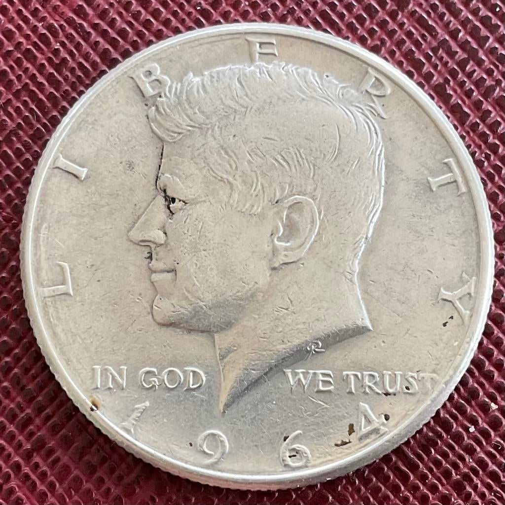 5x50 cents Kennedy, Postzegels en Munten, Munten | Amerika, Ophalen of Verzenden, Noord-Amerika