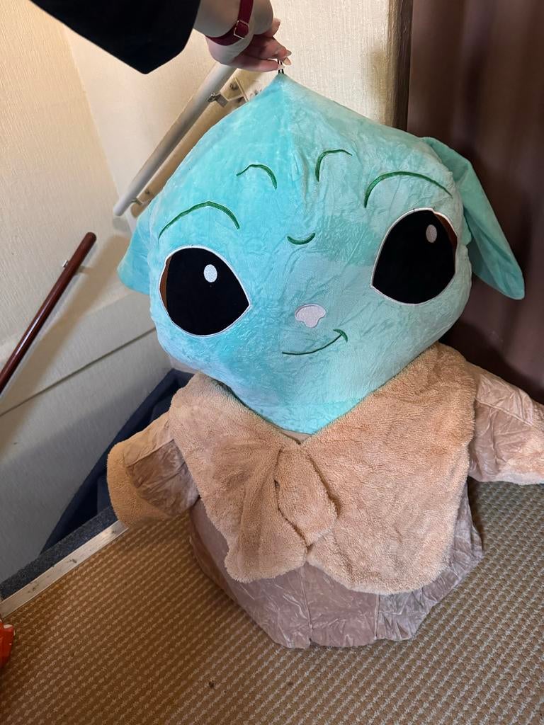 Grote Baby Yoda knuffel, Kinderen en Baby's, Speelgoed | Knuffels en Pluche, Overige typen, Ophalen of Verzenden, Middelgroot (20 tot 80 cm)