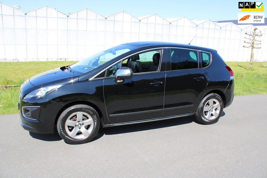 Peugeot 3008 1.6 THP Allure met Navigatie en Climate control, Auto's, Voorwielaandrijving, Euro 5, Gebruikt, Zwart
