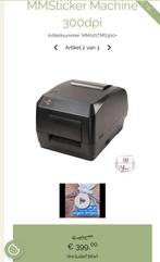 Stickermachine 300 DPI Barcode printer, Ophalen of Verzenden, Zo goed als nieuw