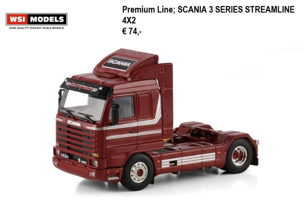 WSI Models scania modellen, Hobby en Vrije tijd, Ophalen of Verzenden, Nieuw, Bus of Vrachtwagen, Wsi