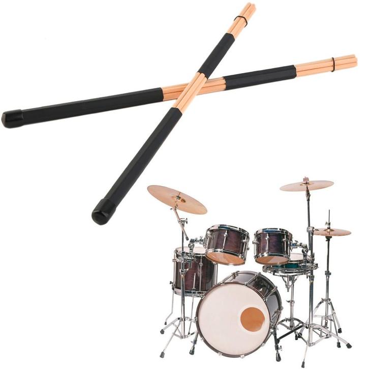 MTE BAMBOE DRUMRODS 40 CM LANG (nieuw, 20170577), Muziek en Instrumenten, Instrumenten | Toebehoren, Nieuw, Drums of Percussie