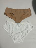 Hema & Sloggi Hipster Slips - Wit & Beige, Kleding | Dames, Ondergoed en Lingerie, Ophalen of Verzenden, Wit, Slip