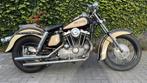 Unieke Ironhead XLA 1972 U.S. Navy, 2 cilinders, Bedrijf, 1000 cc, Toermotor