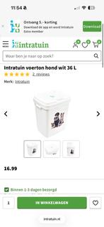 Voerton 36 L hond of kat, Ophalen, Hond