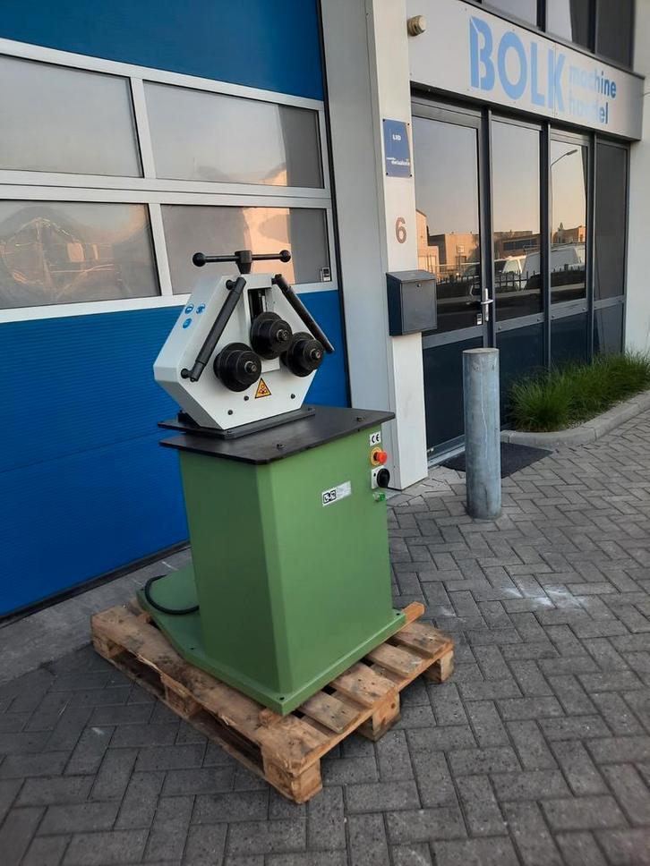 Profielwals Elektrisch assen van 30mm makkelijk instelbaar!, Zakelijke goederen, Machines en Bouw | Metaalbewerking, Ophalen of Verzenden