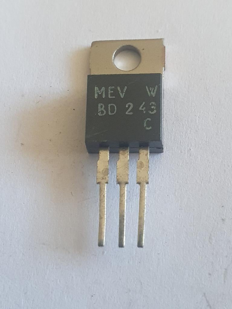 BD243C Transistor - NPN vermogenstransistor, Hobby en Vrije tijd, Elektronica-componenten, Ophalen of Verzenden, Nieuw