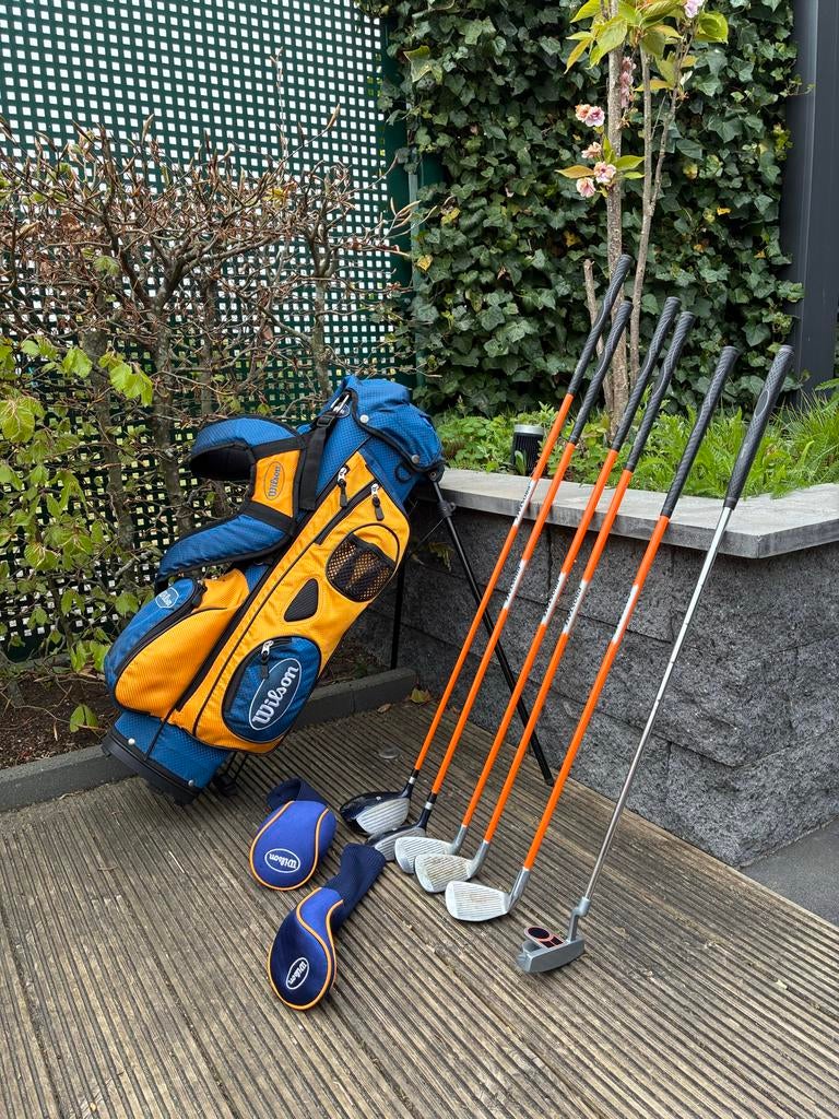 Complete Wilson Prostaff Junior Golfset – 140 tot 155 cm, Sport en Fitness, Golf, Ophalen, Gebruikt, Set, Overige merken