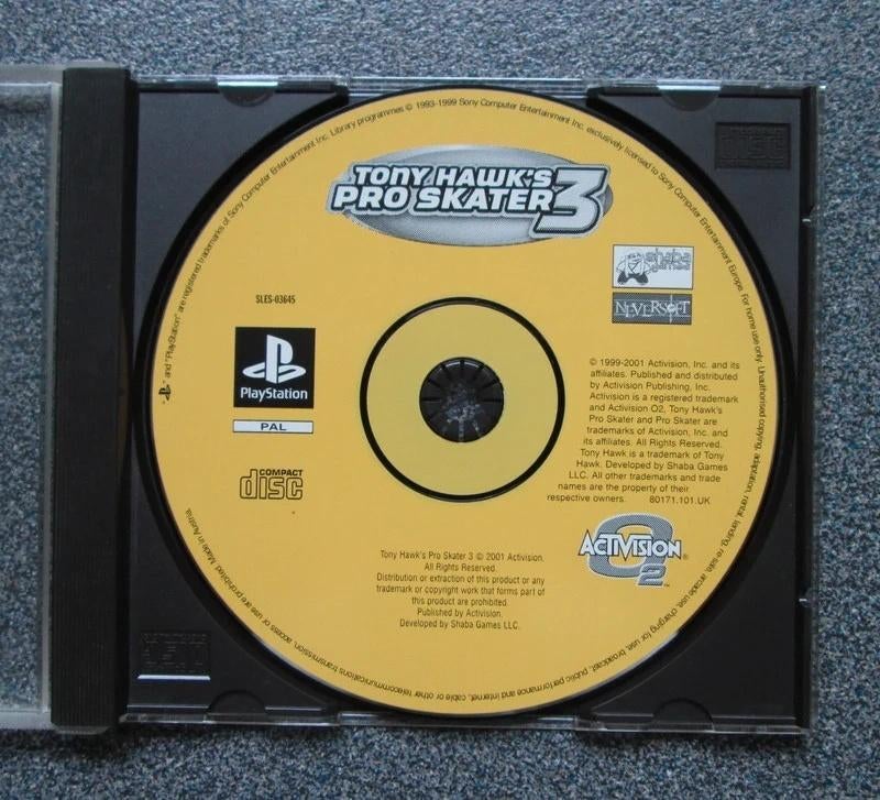 Tony Hawk's Pro Skater 3 (Disc Only), Spelcomputers en Games, Games | Sony PlayStation 1, Verzenden, 1 speler, Zo goed als nieuw