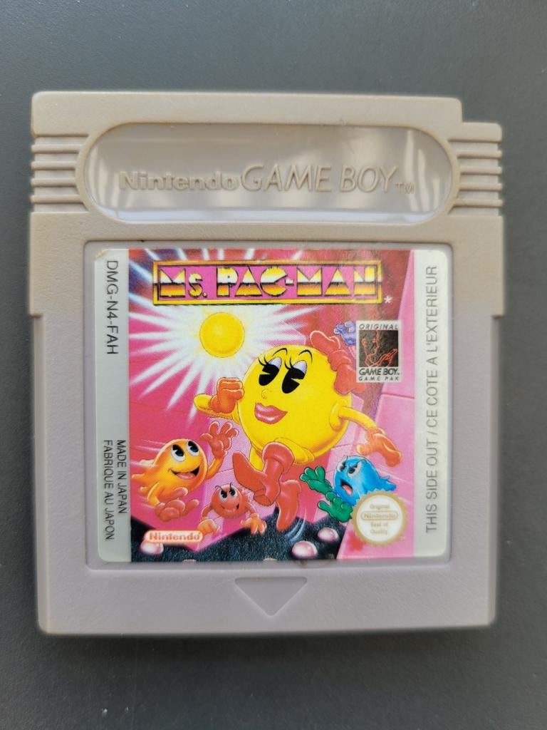 Nintendo Game Boy - Ms. Pac-Man (Klassieke Arcade), Spelcomputers en Games, Puzzel en Educatief, Gebruikt, 1 speler, Ophalen of Verzenden