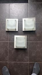 Plafondlampen 3x merk honsel, Ophalen, Gebruikt