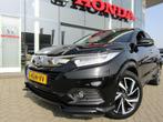 Honda HR-V 1.5 i-VTEC 130pk CVT Executive, trekhaak, Leder en Stof, Zwart, Bedrijf, 650 kg