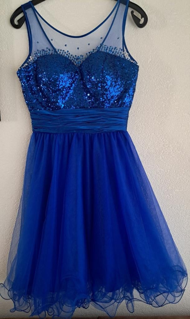 Prachtige Royal Blue Galajurk - Perfect voor Gala!, Galajurk, Blauw, Le Chic, Ophalen of Verzenden
