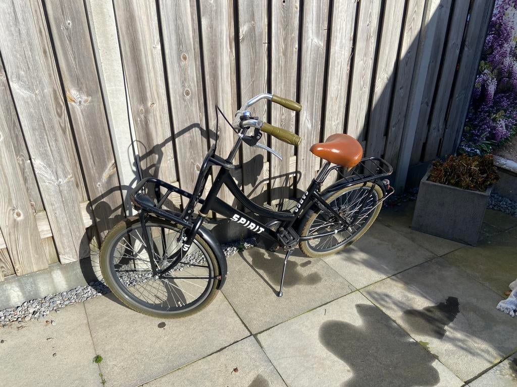 Spirit cargo meisjesfiets (zonder versnelling), Fietsen en Brommers, Fietsen | Meisjes, Ophalen, Terugtraprem, 22 inch, Gebruikt