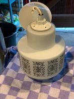 Vintage jaren '60 hanglamp voor keuken/toilet, Ophalen, Gebruikt, Glas, Minder dan 50 cm