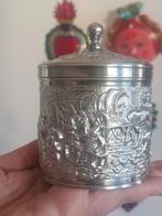 Verzilverd theebusje van douwe egberts, Ophalen of Verzenden