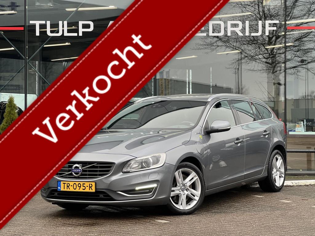 Volvo V60 2.4 D6 AWD Plug-In Hybrid Summum Mooi! Goed onderh, Auto's, Volvo, Vierwielaandrijving, 1880 kg, Keurmerk '100% Onderhouden'
