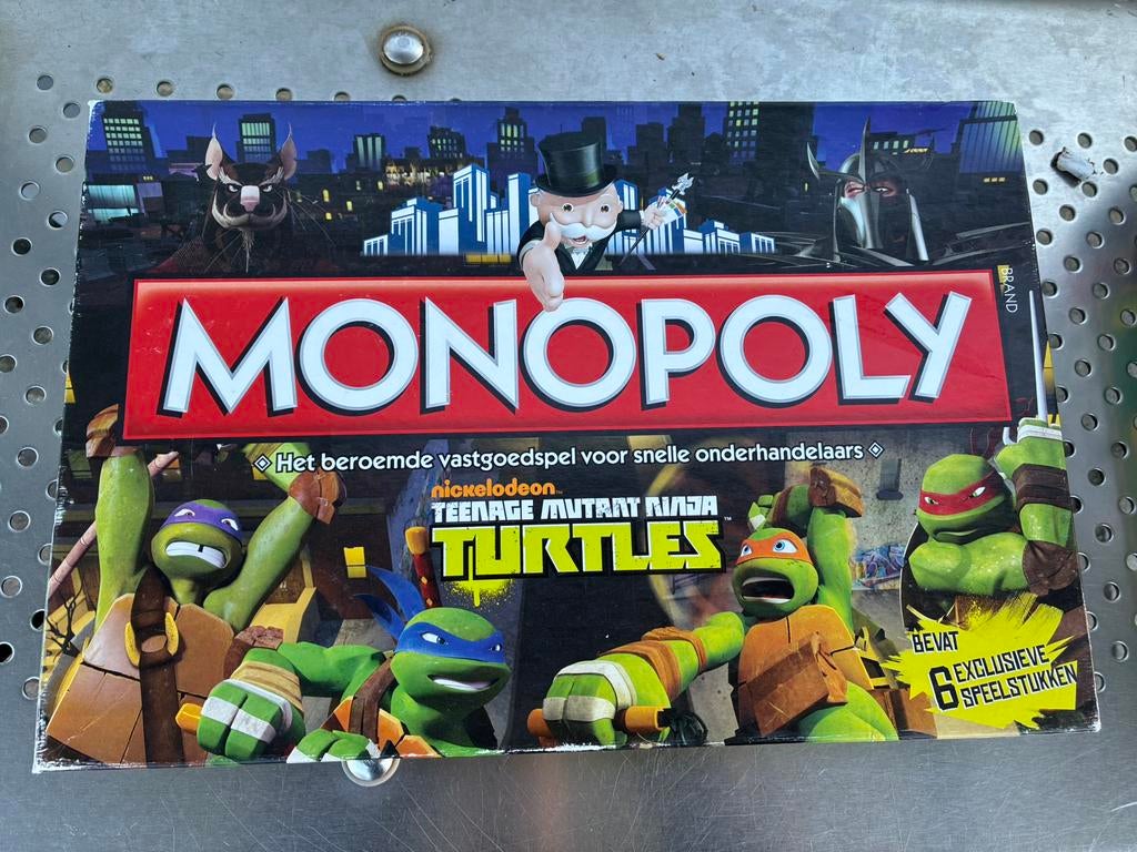 Monopoly Turtles, Ophalen of Verzenden, Gebruikt