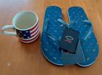 Paul & Shark slippers 43, Ophalen of Verzenden, Nieuw, Blauw, Slippers