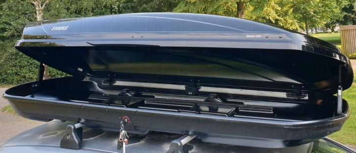 ALLERGROOTSTE THULE Motion 900 XXL glans dakkoffer skibox, Auto diversen, Dakkoffers, Zo goed als nieuw, Ophalen of Verzenden