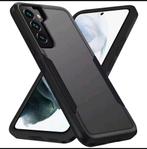 samsung S22 Hoesje - Robuuste Bescherming Zwart, Ophalen of Verzenden, Nieuw
