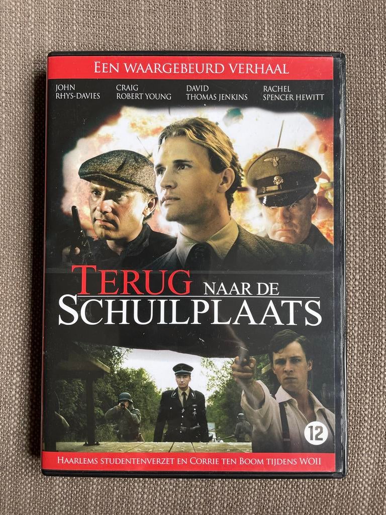 Terug naar de Schuilplaats - Waargebeurd WOII Drama DVD, Cd's en Dvd's, Vanaf 12 jaar, Ophalen of Verzenden, Zo goed als nieuw