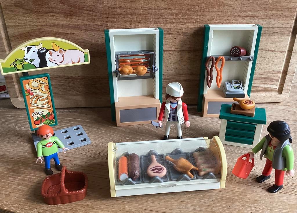 Playmobil slager, Ophalen of Verzenden, Zo goed als nieuw