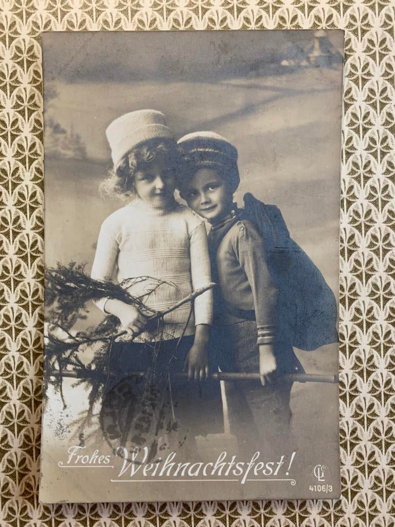 25-12-1914 Feldpost - Frohes Weihnachtsfest (DD), Verzamelen, Ophalen of Verzenden, Voor 1920, Gelopen, Feest(dag)