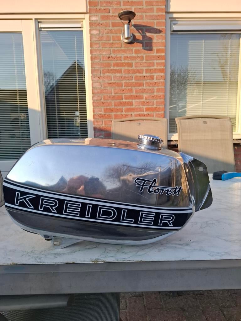 Kreidler rmc bloktank, Fietsen en Brommers, Brommeronderdelen | Kreidler, Ophalen, Tank