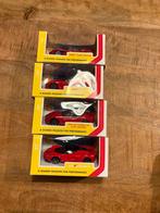 6x Ferrari modelauto's - Shell V-Power & Burago, Overige merken, 1:50 of kleiner, Auto, Nieuw