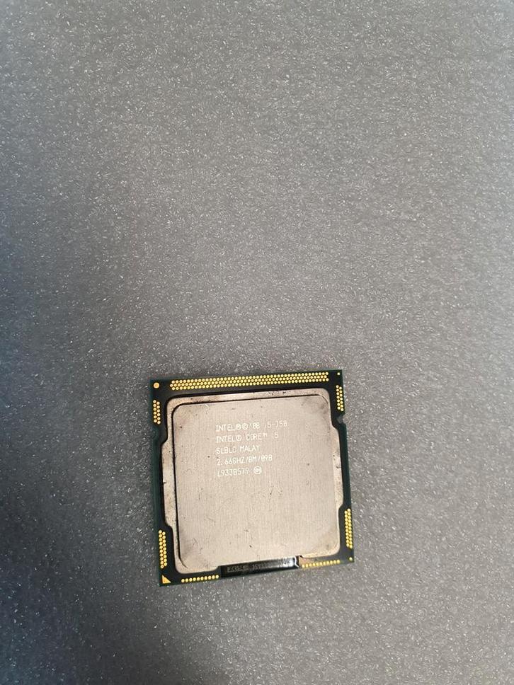 Intel Core i5-750 Processor 2.66GHz/8M/09B, Computers en Software, Processors, Gebruikt, 4-core, 2 tot 3 Ghz, Verzenden