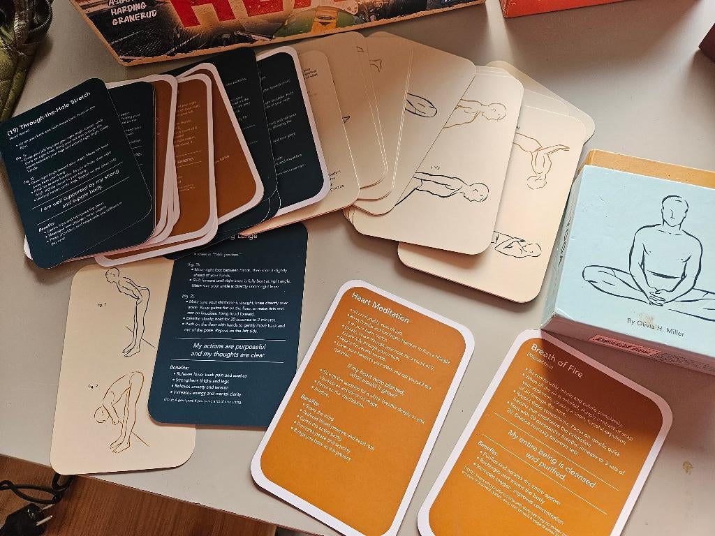 Yoga deck, Ophalen of Verzenden, Gebruikt, Yoga-accessoire