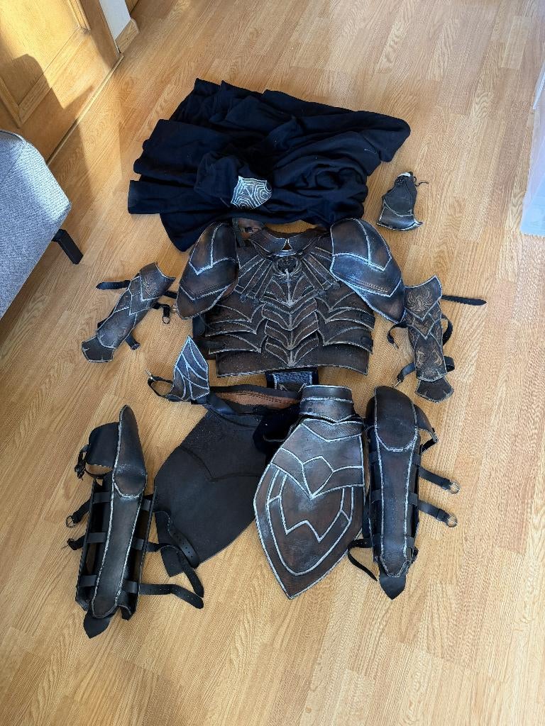 Leren harnas Skyrim, Ophalen of Verzenden, Zo goed als nieuw, Overige typen