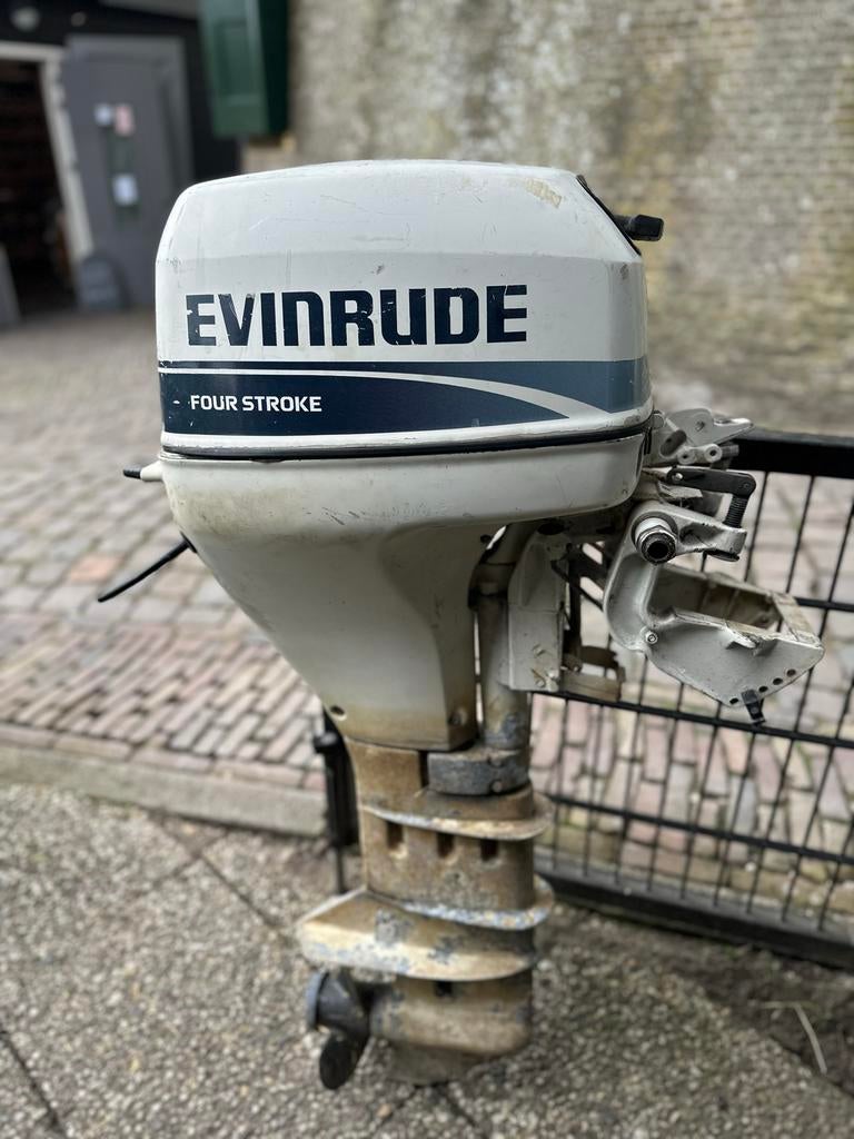 Evinrude 15pk buitenboordmotor 2001, Ophalen, Gebruikt, Motor en Techniek, Motorboot