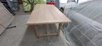 Eettafel, massief eiken, Huis en Inrichting, Tafels | Eettafels, Ophalen, Gebruikt, Eikenhout, 50 tot 100 cm
