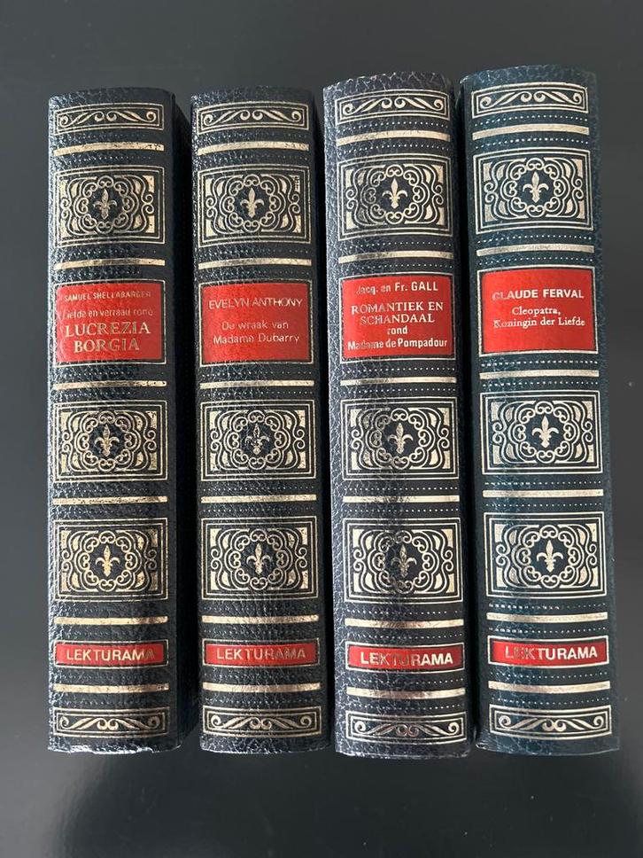 Lekturama Historische Romans - 4 Delen, Boeken, Romans, Gelezen, Nederland, Ophalen of Verzenden